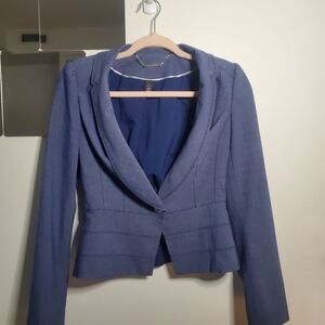 White House Black Market Indigo Blazer